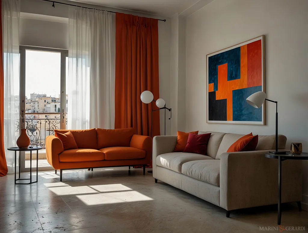 Tende da salotto moderne in lino design e arredo interni Tende da salotto moderne in lino design e arredo interni