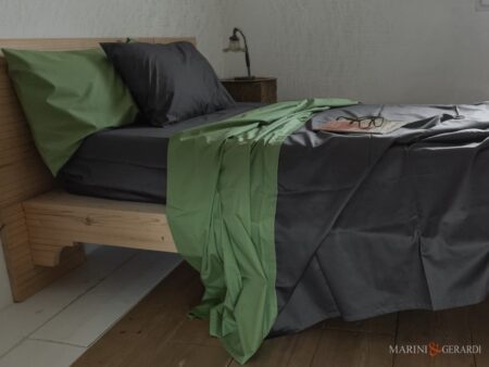 Arredo letto set lenzuola matrimoniali cotone percalle