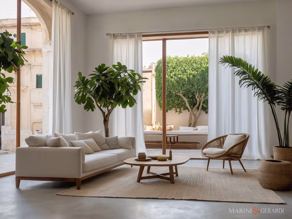 Biancheria per b&b lecce puglia tendee arredo soggiorno
