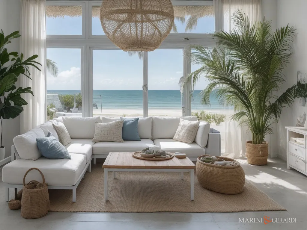 Idee appartamento al mare tende da interno moderne lino Idee appartamento al mare tende da interno moderne lino