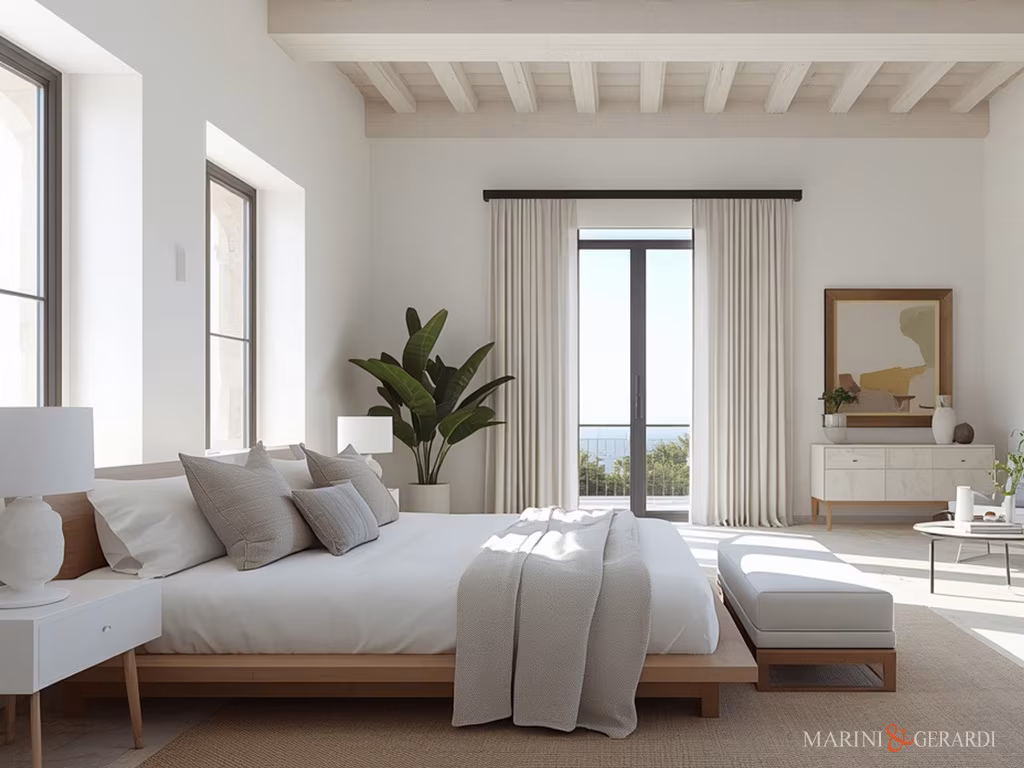 Negozi di tende a francavilla fontana camera–letto in puro lino