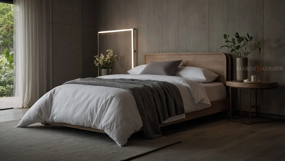 Tende moderne da camera da letto arredamento su misura