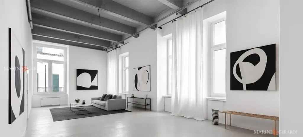 Arredare un loft con pareti bianche Arredare un loft con pareti bianche