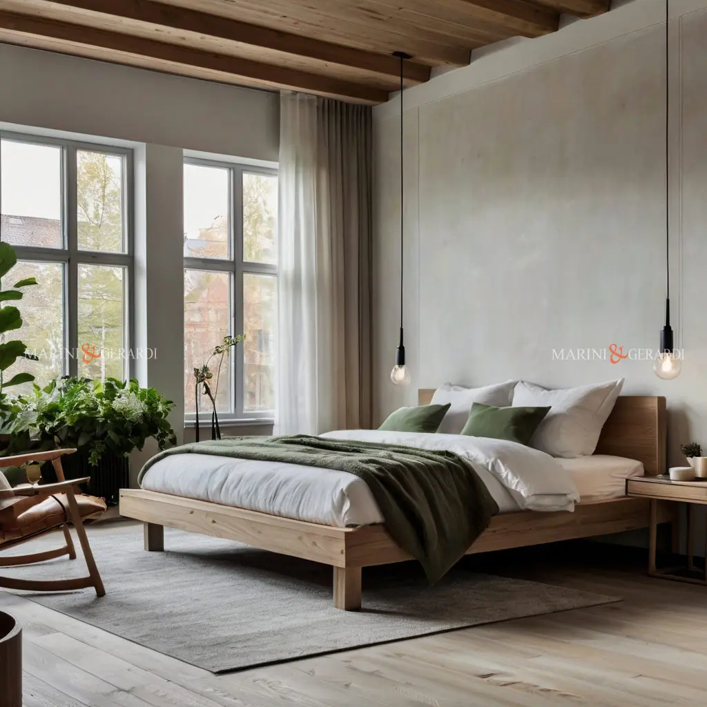 Stile nordico casa stanza da letto lenzuola bianche in lino Stile nordico casa stanza da letto lenzuola bianche in lino