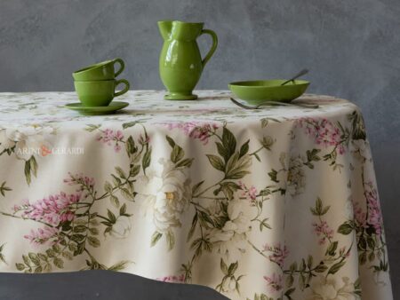 Tovaglia tavolo rettangolare con tovaglioli