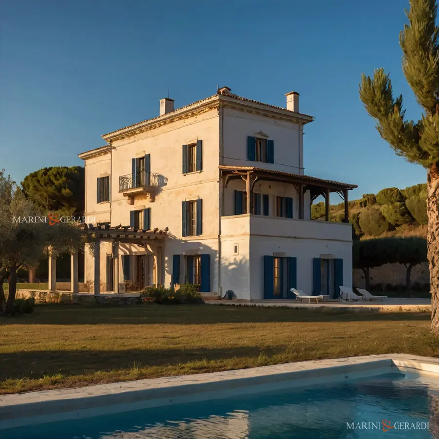 Stupenda casa in campagna in pietra con portico Stupenda casa in campagna in pietra con portico