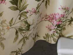 Tessuto a fiori per tovaglia tavolo rettangolare