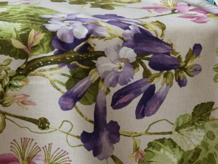 Tessuto a fiori tovaglia da 12 per tavolo rettangolare