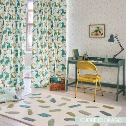 Idee cameretta bimba tessuto per Tende camerette bambini