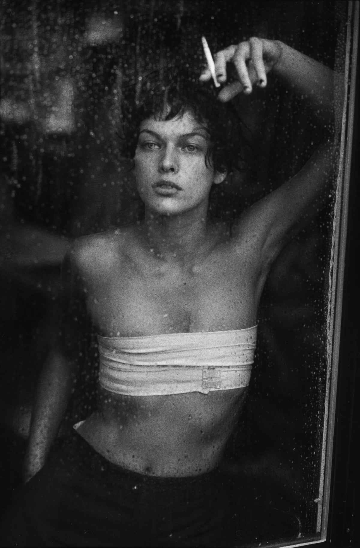 Irastehmann peter lindbergh milla jovovich vogue 1996 Irastehmann peter lindbergh milla jovovich vogue 1996