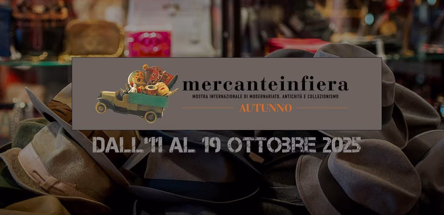 Cappelli fiera antiquaria parma 2025