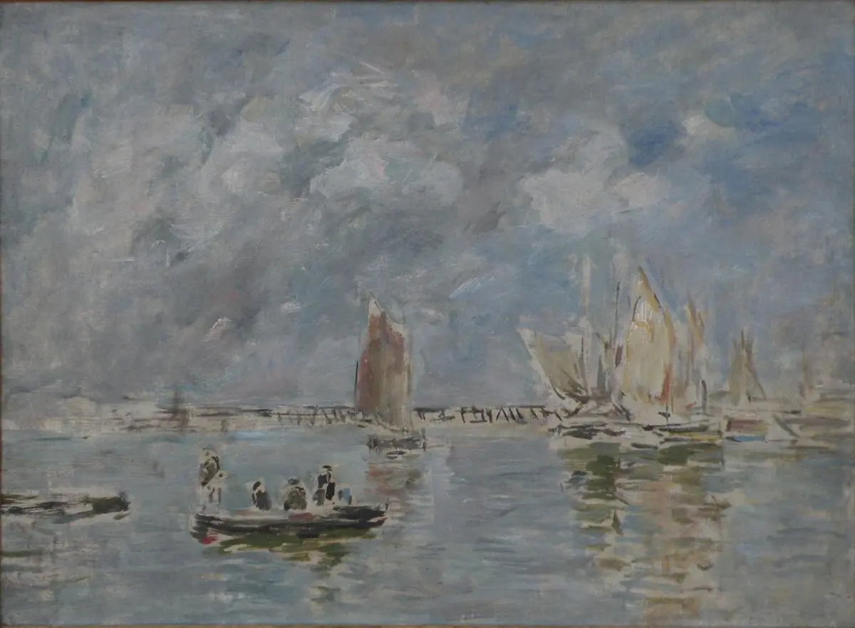 Eugène boudin barche e barche Eugène boudin barche e barche