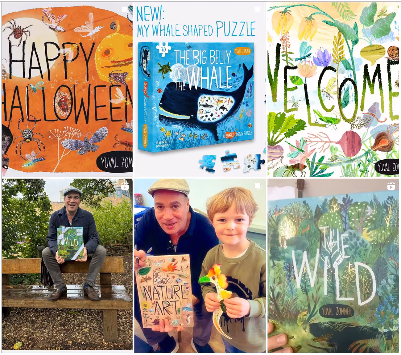 Yuval zommer illustratore per grandi e bambini