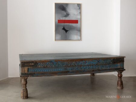 Grande tavolo salotto design epoca 800