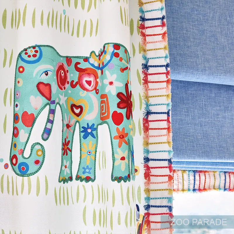 Idee per camerette bimba tessuto per tende in cotone Idee per camerette bimba tessuto per tende in cotone