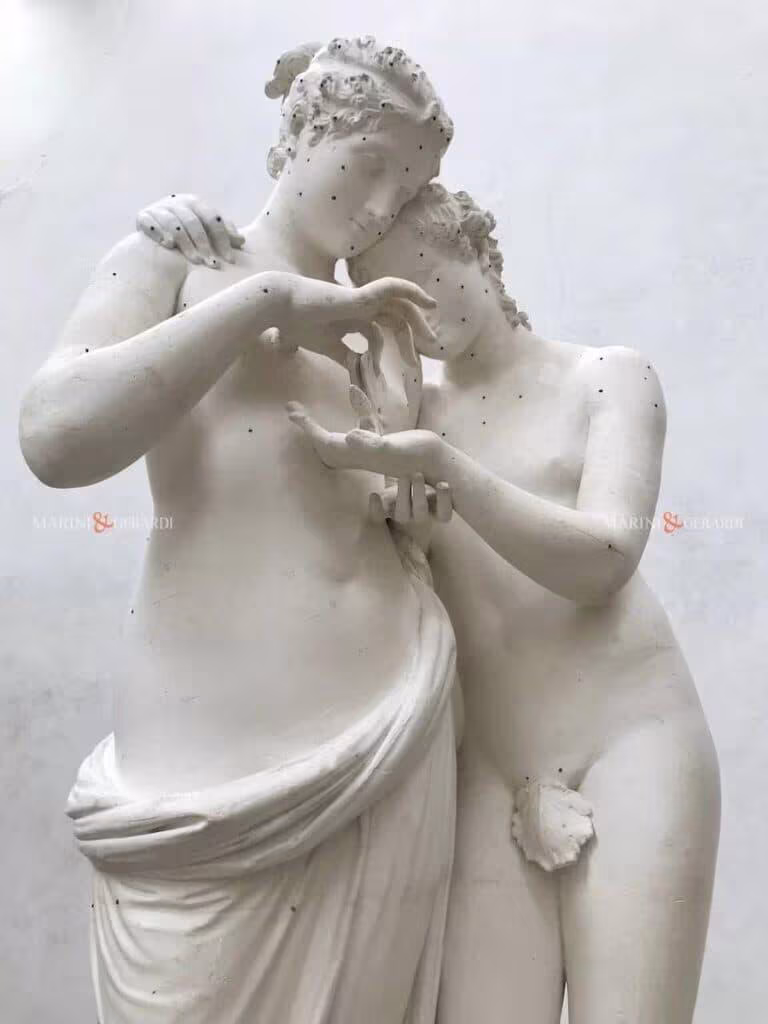 Amore e Psiche Canova museo gypsotheca Amore e psiche canova museo gypsotheca