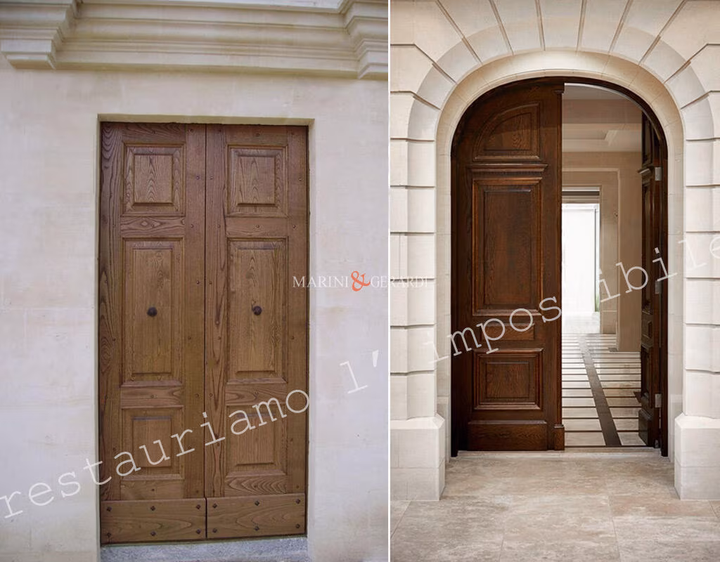 Falegnameria a massafra restauro portoni porte e riproduzioni d'epoca