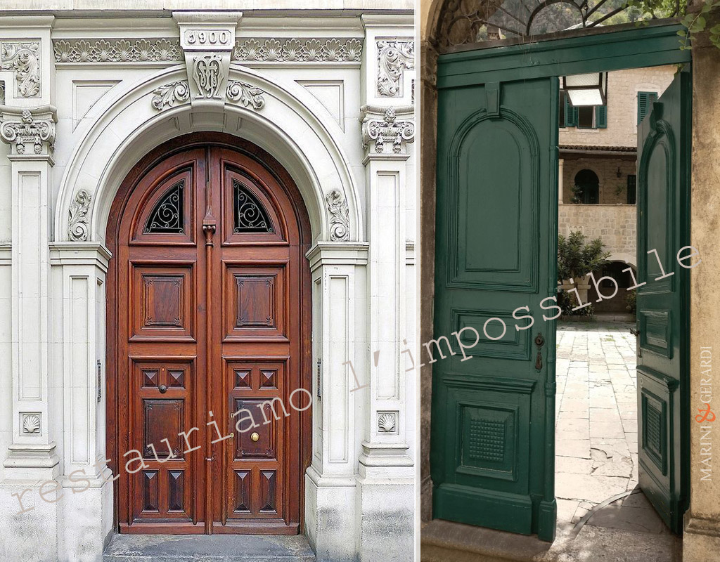 Falegnameria a conversano restauro portoni porte e riproduzioni d'epoca