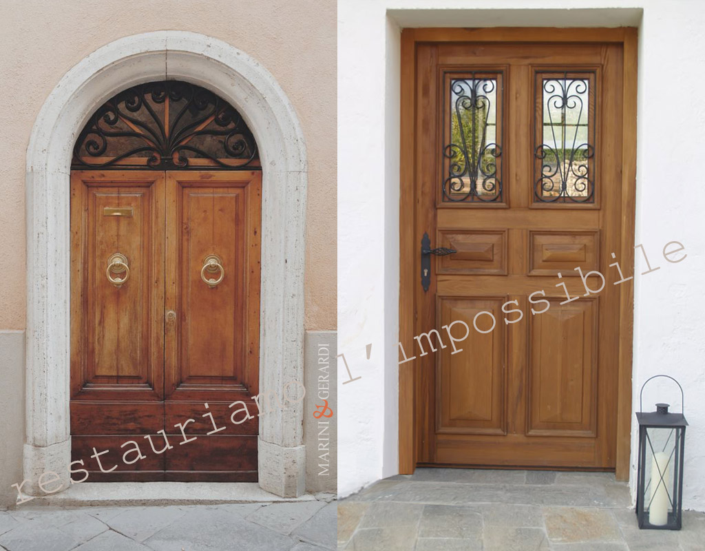 Falegnameria a modugno restauro portoni porte e riproduzioni d'epoca