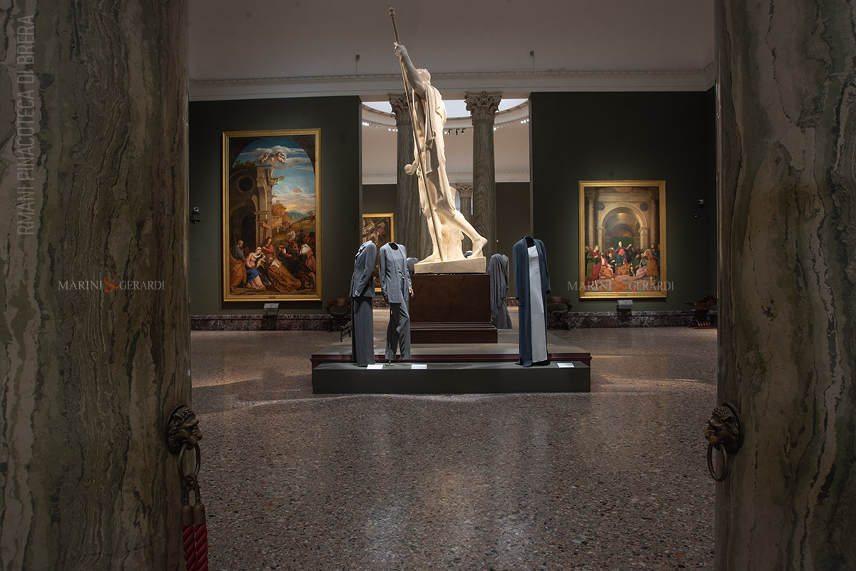 Giorgio armani pinacoteca brera milano mostra interno Giorgio armani pinacoteca brera milano mostra interno