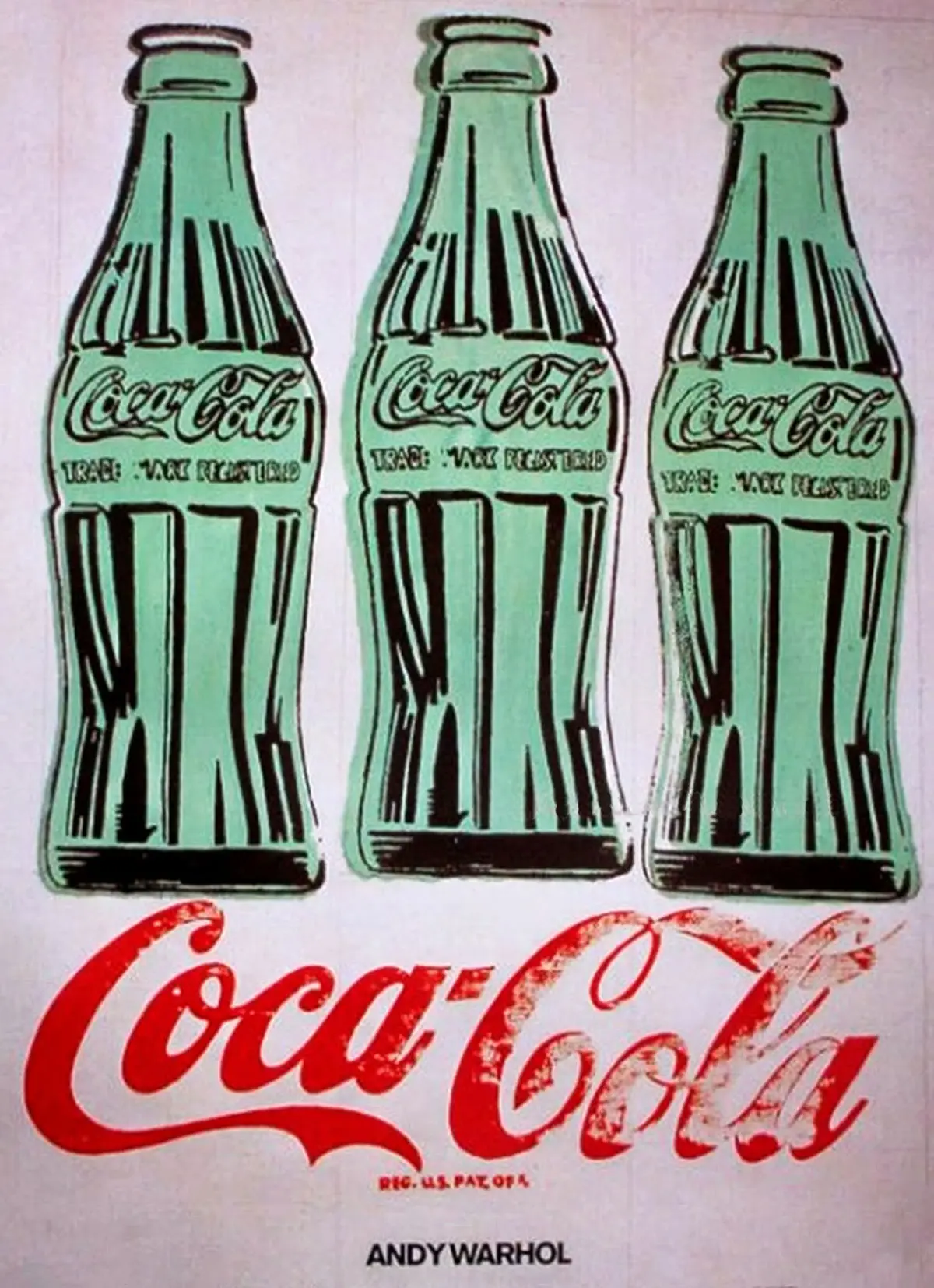 Andy warhol tre bottiglie di coca cola 1962 Andy warhol tre bottiglie di coca cola 1962