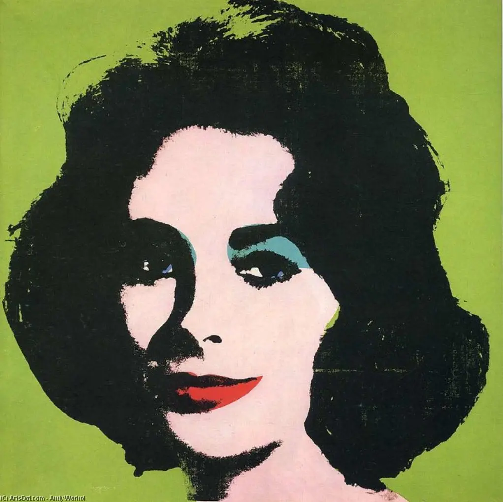 Andy warhol elizabeth taylor Andy warhol elizabeth taylor