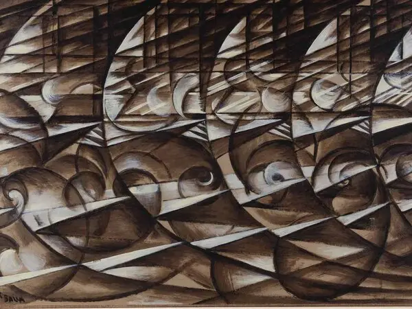 Giacomo balla espansione dinamica + velocità n. 9 1913 circa Giacomo balla espansione dinamica + velocità n. 9 1913 circa