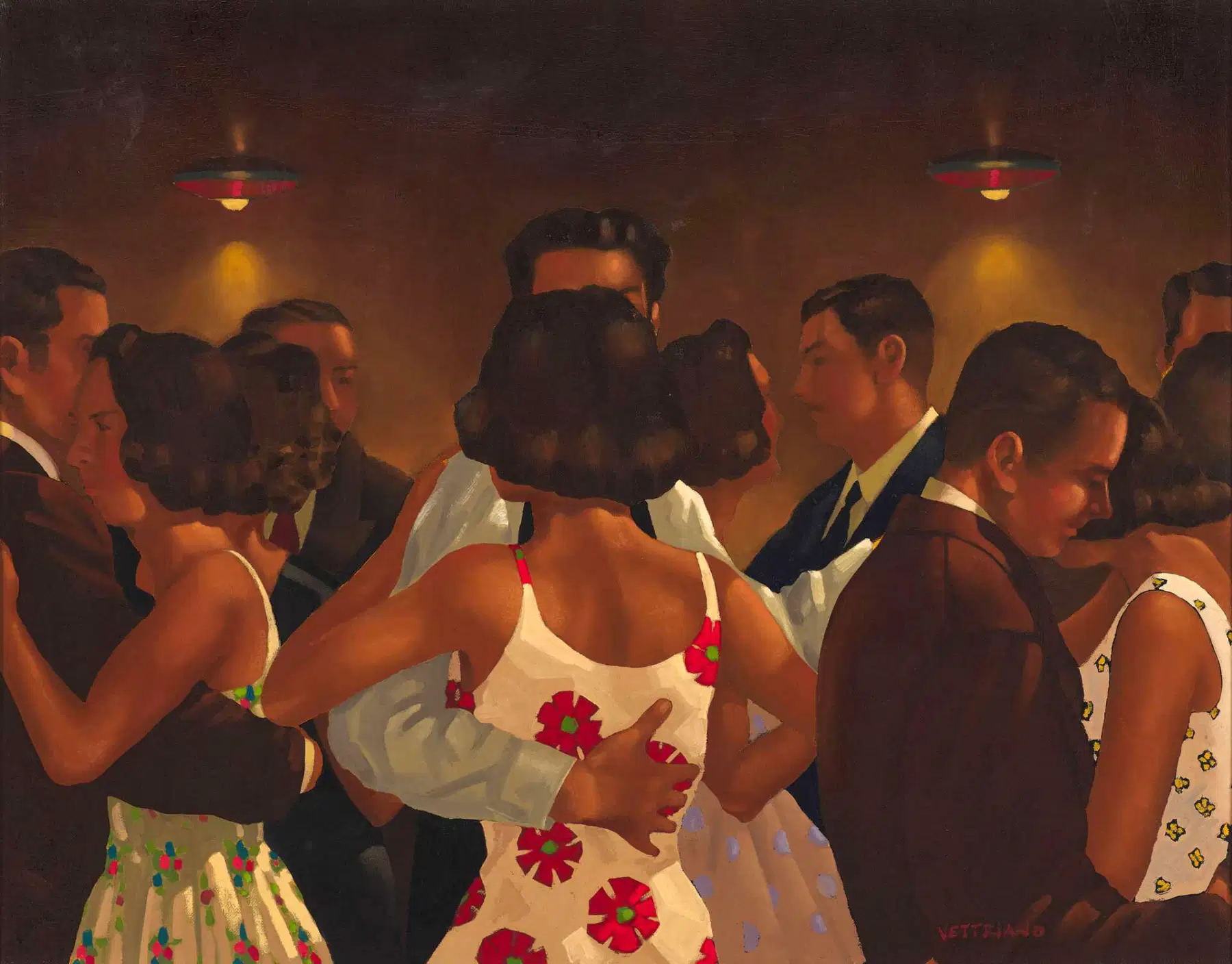 Jack vettriano a marvellous night for a moondance 1990 Jack vettriano a marvellous night for a moondance 1990