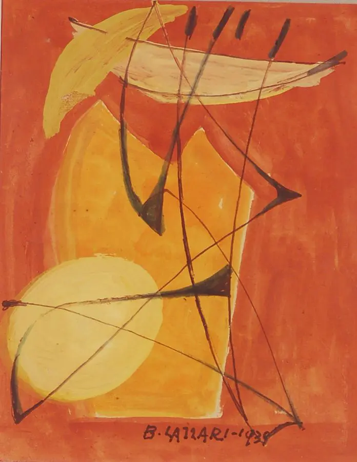 Bice lazzari 1939 astratto Bice lazzari 1939 astratto