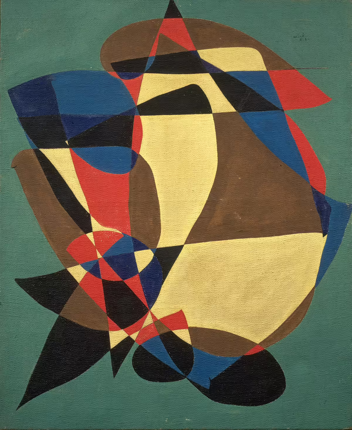 Joan miro testa di grande musicista 1931 Joan miro testa di grande musicista 1931