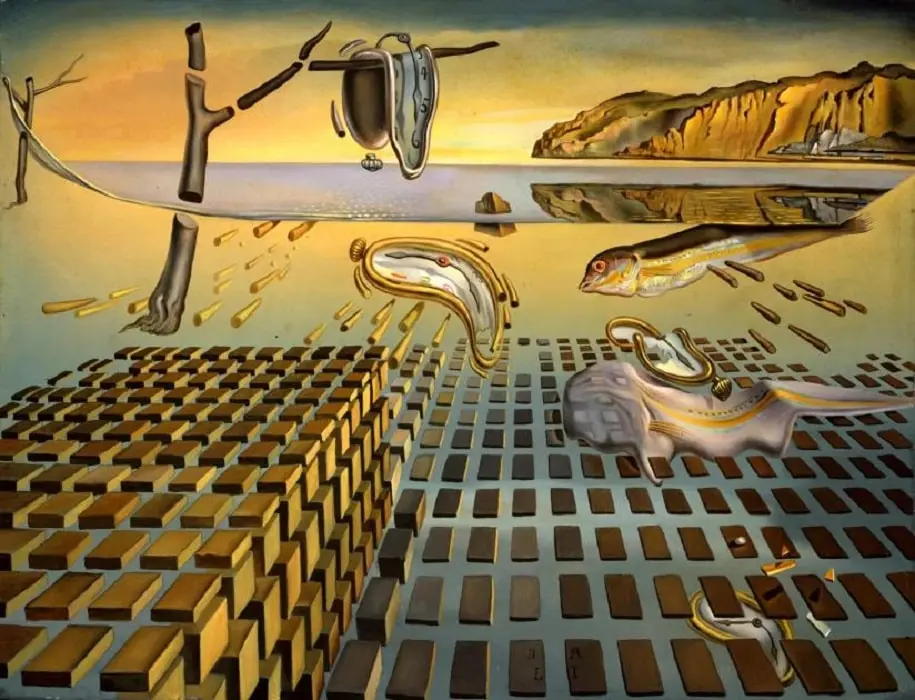 The disintegration of the persistence of memory 1952‑54 museum of fine arts salvador dali fundacion gala salvador The disintegration of the persistence of memory 1952‑54 museum of fine arts salvador dali fundacion gala salvador