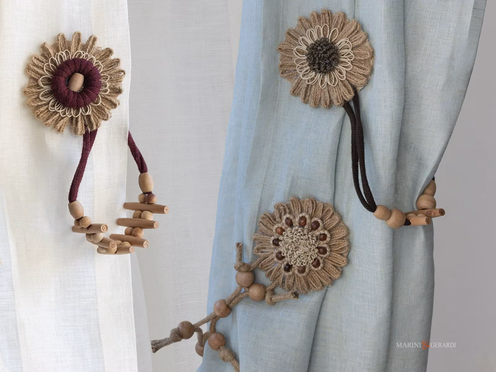 Calamita per tende originalità per tendaggi shabby vari modelli Calamita per tende originalità per tendaggi shabby vari modelli