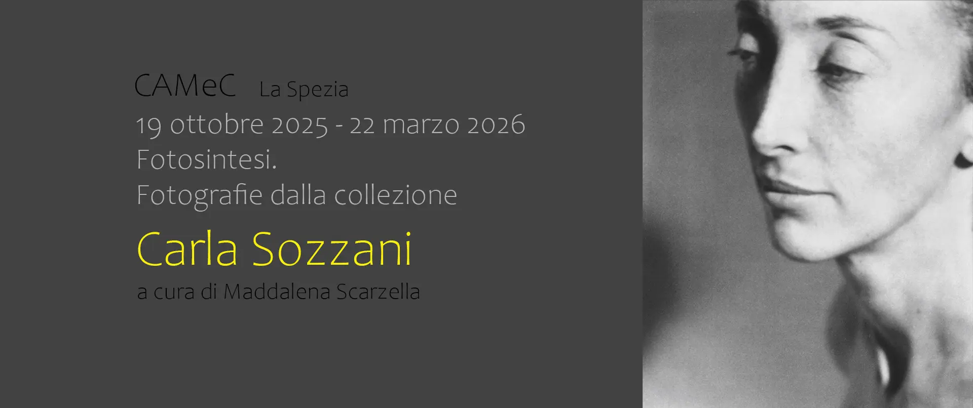 Fotosintesi collezione Carla Sozzani al CAMeC di La Spezia 2025 / 2026