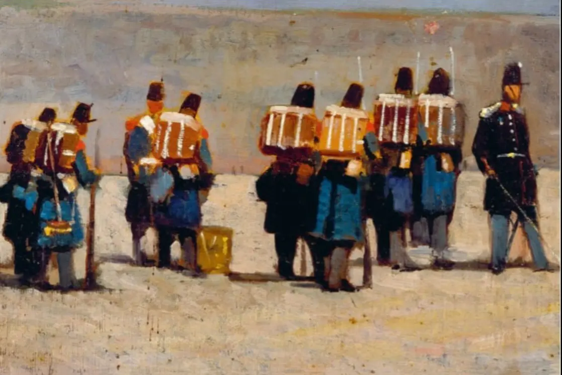 Giovanni fattori soldati francesi 1859 Giovanni fattori soldati francesi 1859