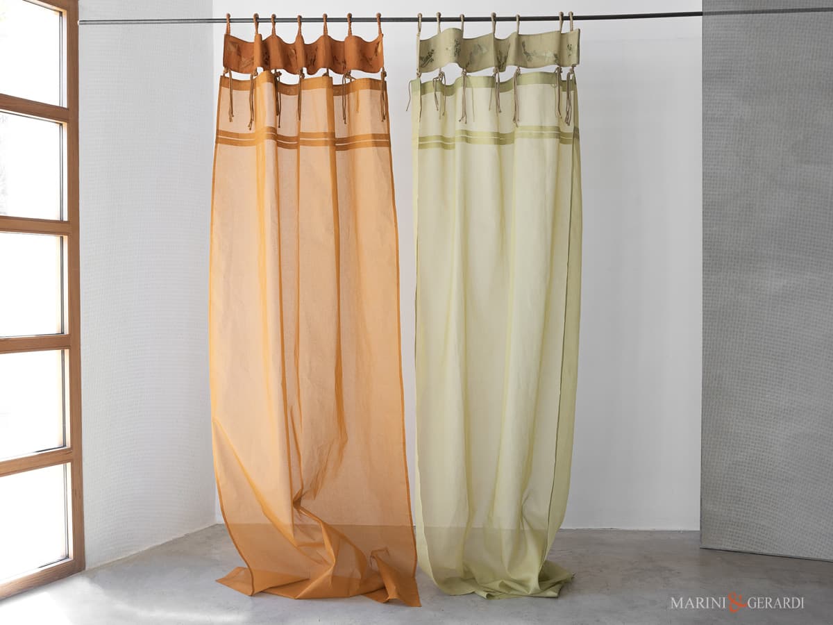 Tende per casa moderne in organza di cotone Tende per casa moderne in organza di cotone